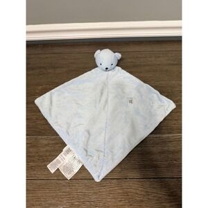 Carter's Just One Year Precious Firsts Blue Bear Rattle Lovey